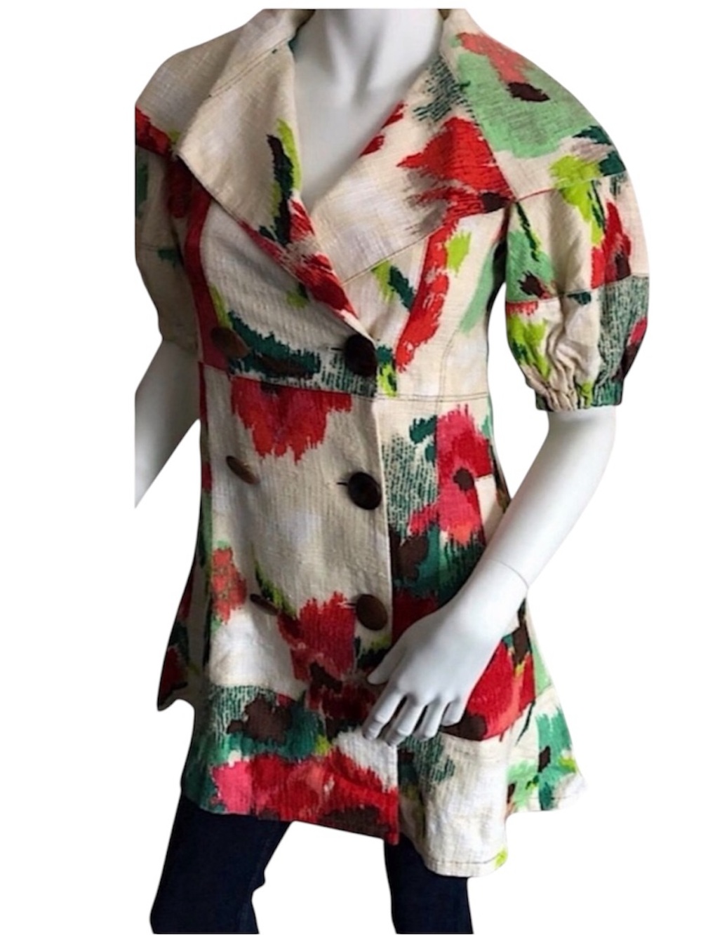 Nanette Lepore Poppy dress coat, Size 0
